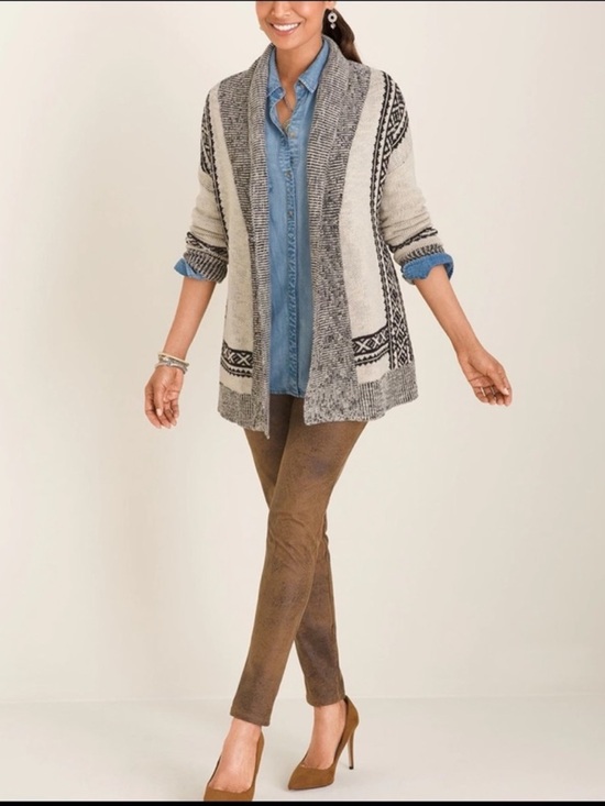Chico's Pants - NWT Chico’s Faux Suede Slim Pant